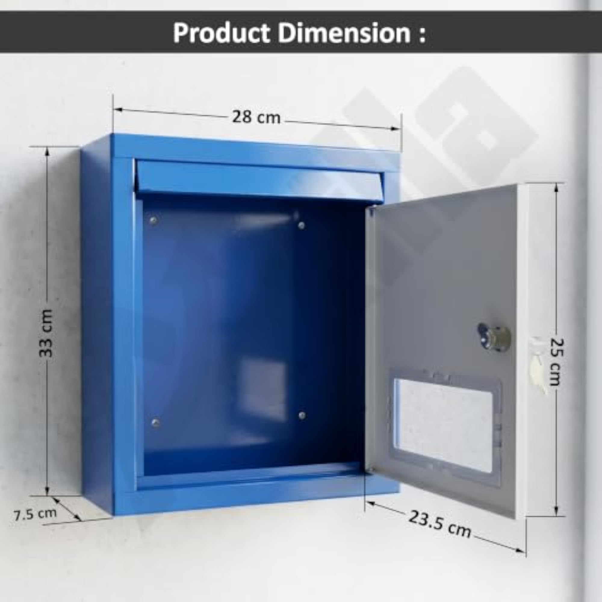 Multipurpose Suggestion Box with Lock